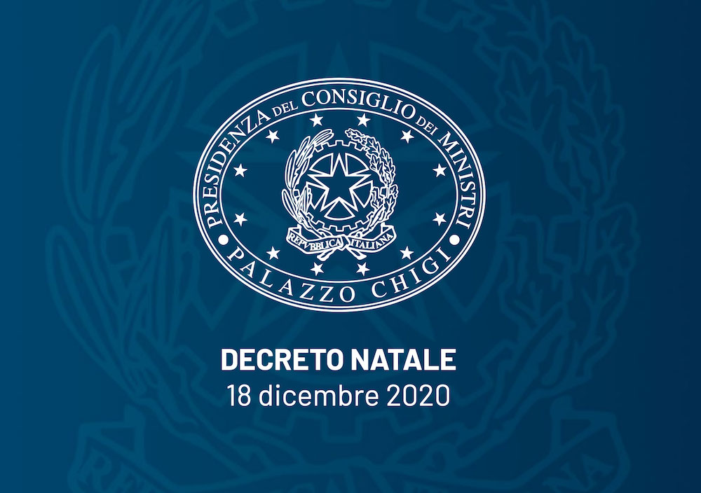 Modulo Autocertificazione Natale 2020